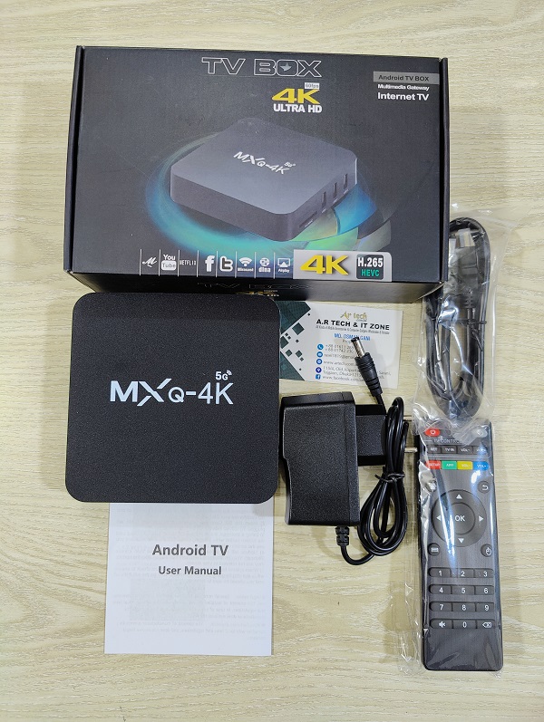 MXQ 4K Android TV BOX 1GB RAM 8GB ROM Wifi Images